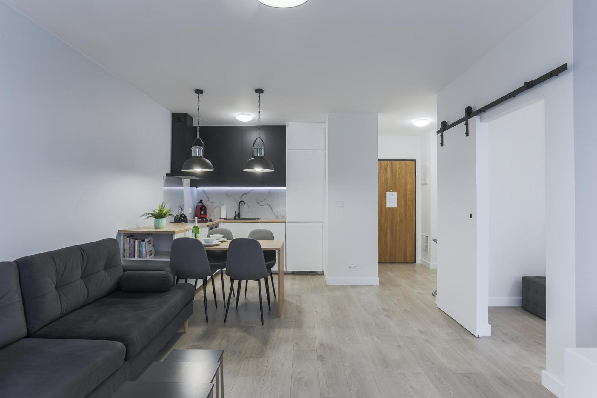 Apartament Gdansk Blisko Starego Miasta Z Widokiem Na Marine Exterior photo