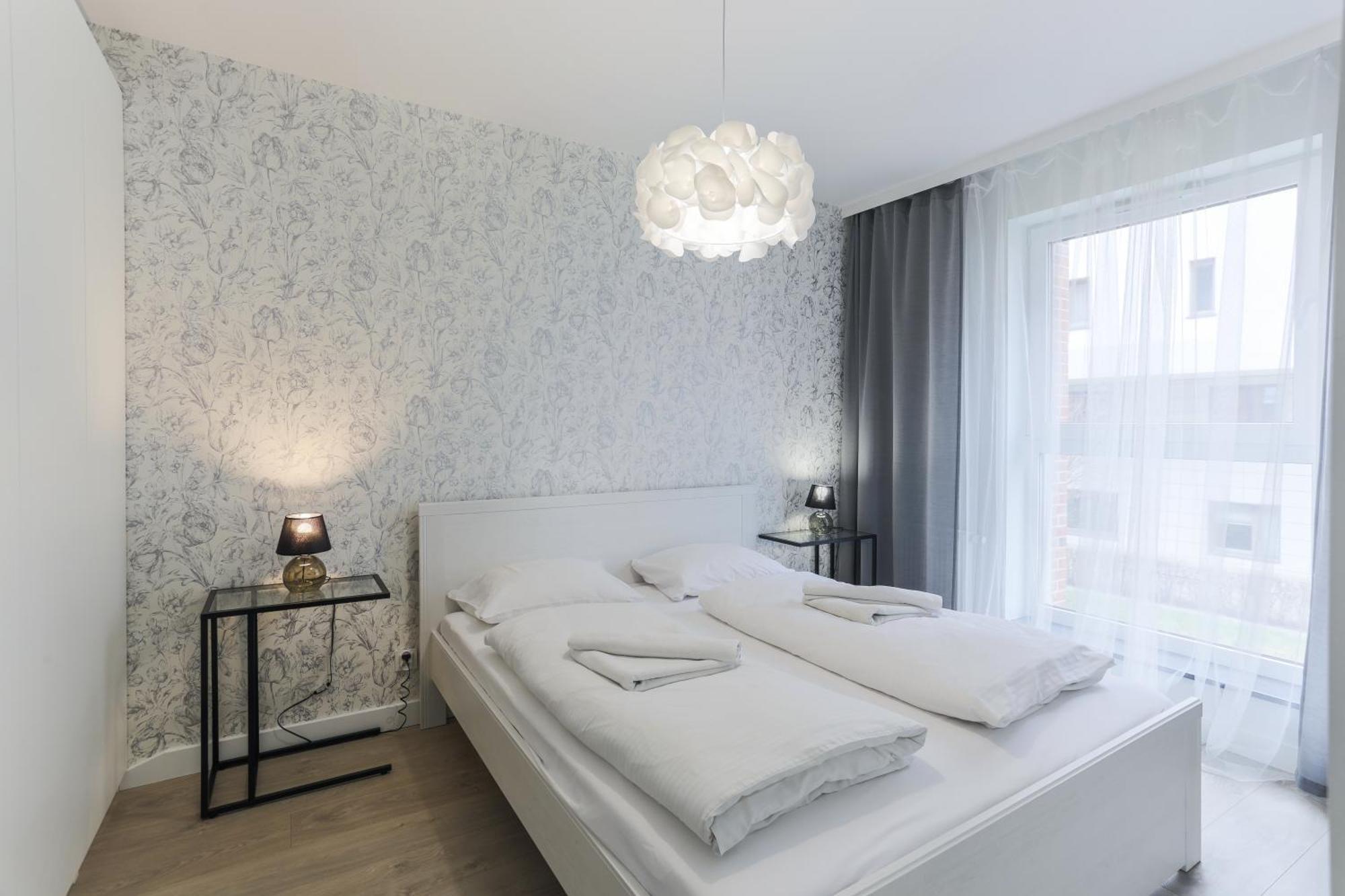 Apartament Gdansk Blisko Starego Miasta Z Widokiem Na Marine Exterior photo