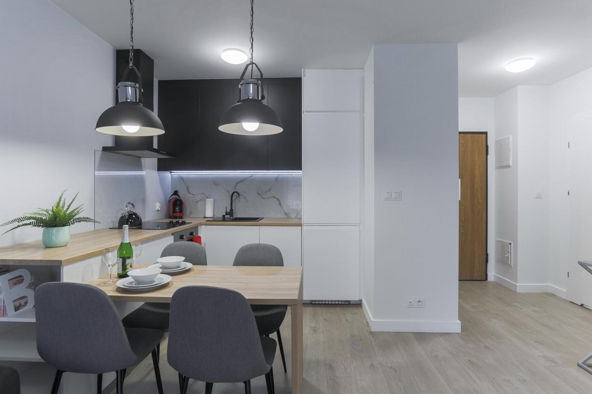Apartament Gdansk Blisko Starego Miasta Z Widokiem Na Marine Exterior photo